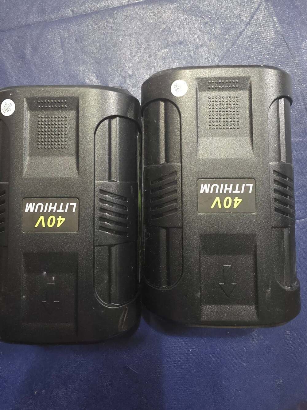 40V Lithium Battery Pack Pair